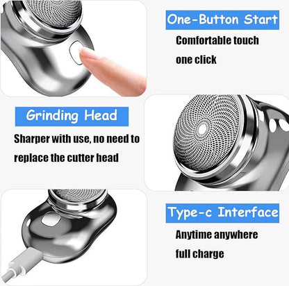 Mini-Shave Portable Electric Shaver,